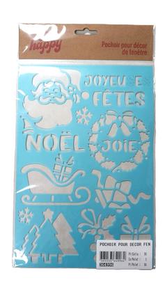 POCHOIR POUR DECOR FENETRE