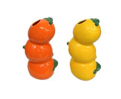 VASE FRUIT 2 ASST H.20CM