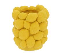 CACHE POT CITRON EN RELIEF