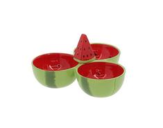 SET BOLS APERO PASTEQUE X3 SET BOLS APERO PASTEQUE X3