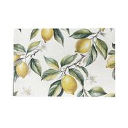 SET DE TABLE IMPRIME CITRONS SET DE TABLE IMPRIME CITRONS