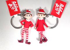 PORTE CLEF PERE & MERE NOEL