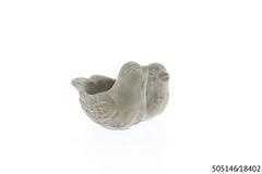 BAIN POUR OISEAU CIMENT GRIS