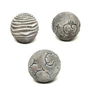 BOULE 3ASS 10X10X10CM BLANC BOULE 3ASS 10X10X10CM BLANC