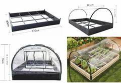 CARRE POTAGER AVEC SERRE CARRE POTAGER AVEC SERRE