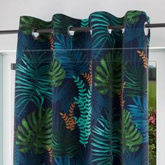 VOILAGE 135X250 AMAZONIE BLEU