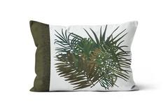 COUSSIN AMAZON BLANC 32X50CM