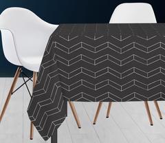 NAPPE 180X180 SPACE GRIS