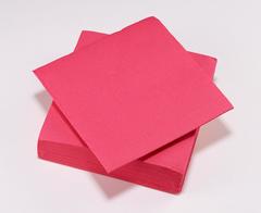 50 SERVIETTES PAPIER FUCHSIA