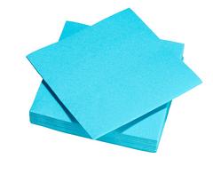 50 SERVIETTES PAPIER TURQUOISE