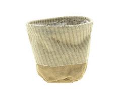 CACHE POT JUTE 23X19CM CACHE POT JUTE 23X19CM