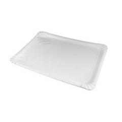 X5 PLATEAU 23X23CM BLANC