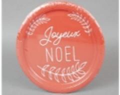 X10 ASSIETTES D.23CM NOEL