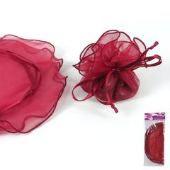 TULLE BOURSE ORGANZA X10