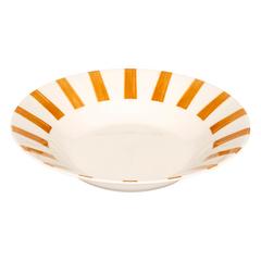 ASSIETTE CREUSE D.20CM OCRE