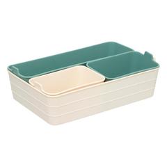 SET 4 ORGANISEURS BOXY PVC