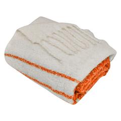 PLAID EFFET MOHAIR ORANGE PLAID EFFET MOHAIR ORANGE