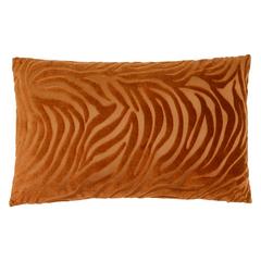 COUSSIN VELOURS AMBRE 50X50