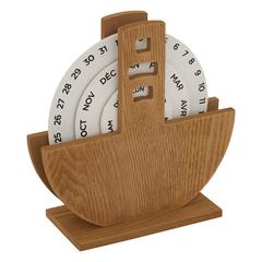CALENDRIER BOIS FLOW H.20CM CALENDRIER BOIS FLOW H.20CM