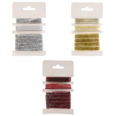 RUBAN ROUGE OR ARGENT