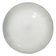 ASSIETTE PLATE PALM NOIR
