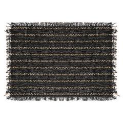 SET DE TABLE EN JUTE NOIR