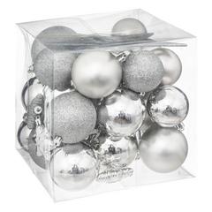 KIT 35 BOULES ARGENT