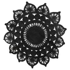 TAPIS DENTEL NIGHT EN JUTE