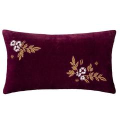 COUSSIN VELOURS NIGHT ROSE