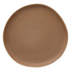 ASSIETTE PLATE D.27CM CAFE
