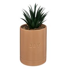 PLANTE POT CERAMIQUE AMBRE