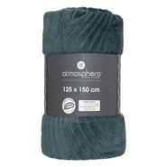 PLAID FLANELLE VERT 125X150CM PLAID FLANELLE VERT 125X150CM