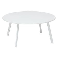 TABLE APP SAONA D90 BLANC
