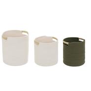 PANIER TROPICAL EN COTON X2PCS