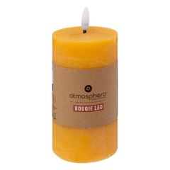 BOUGIE LED 7X15CM JAUNE