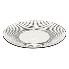 PLAT ROND LUNIS NOIR D30