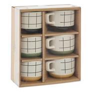 COFFRET 6 MUGS CORNER 22CL COFFRET 6 MUGS CORNER 22CL