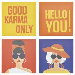 ASST TOILES IMPRIMEES POP