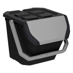 POUBELLE DE TRI PVC 42L