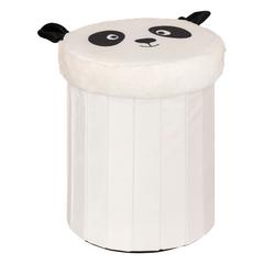 POUF PLIANT PANDA 30X38 CM