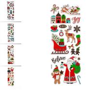 STICKERS DE NOEL EN RELIEF