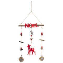 MOBILE DE NOEL BOIS 38CM