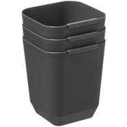 SET 3 BACS RANGEMENT EN PVC