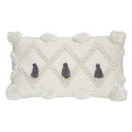 COUSSIN RECYCLE 30X50CM GRIS