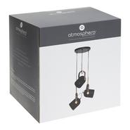 SUSPENSION METAL NOIR & DORE SUSPENSION METAL NOIR & DORE