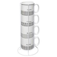 RACK 4 MUG LIFE 24 CL