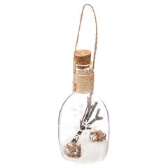 SUJET DE NOEL FIOLE VERRE