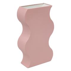 VASE METAL VAGUE ROSE H.35CM VASE METAL VAGUE ROSE H.35CM