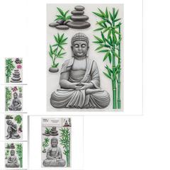ASST 4 STICKER 30X40 BOUDDHA ASST 4 STICKER 30X40 BOUDDHA