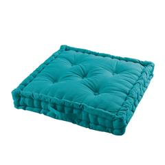 COUSSIN SOL 60X60CM BLEU